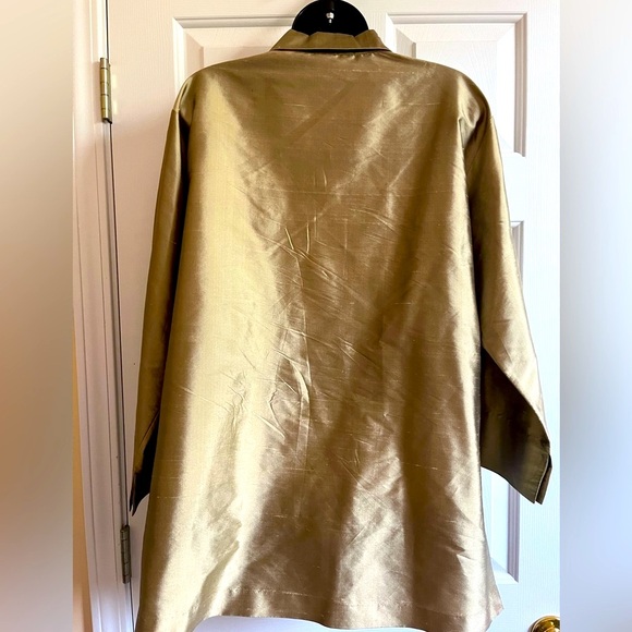 Coldwater Creek Raw Silk Jacket - Picture 2 of 5